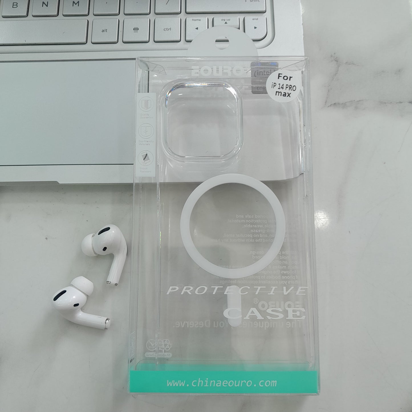 iPhone Series eouro magsafe pc MagSafe Clear Back Cover