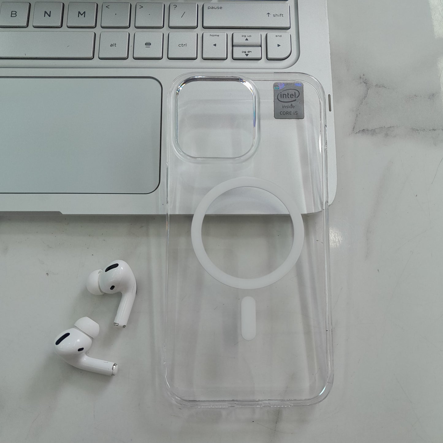 iPhone Series eouro magsafe pc MagSafe Clear Back Cover