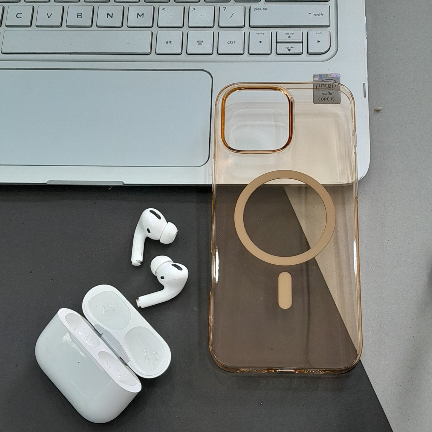 iPhone Series eouro magsafe pc MagSafe Clear Back Cover