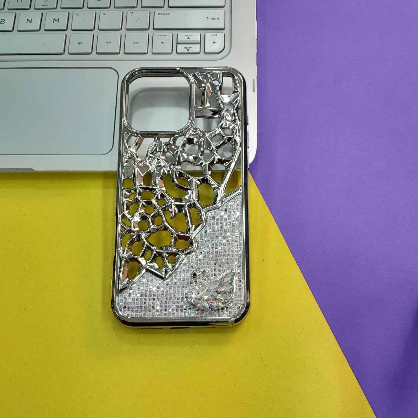 FANCY HEAT PROOF DUCK Crystal Mosaic Phone Case