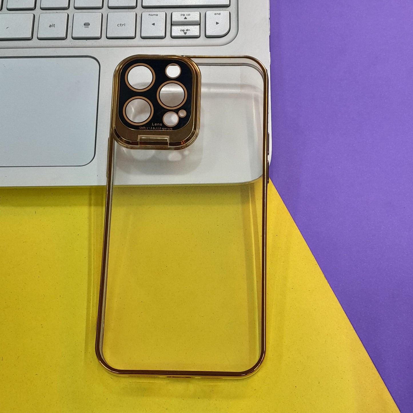 Window Clear Protective Phone Case with Enhanced Camera Guard