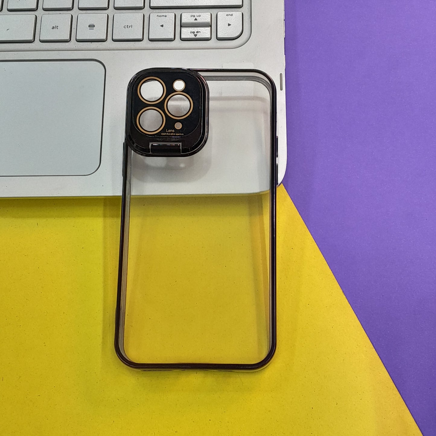 Window Clear Protective Phone Case with Enhanced Camera Guard