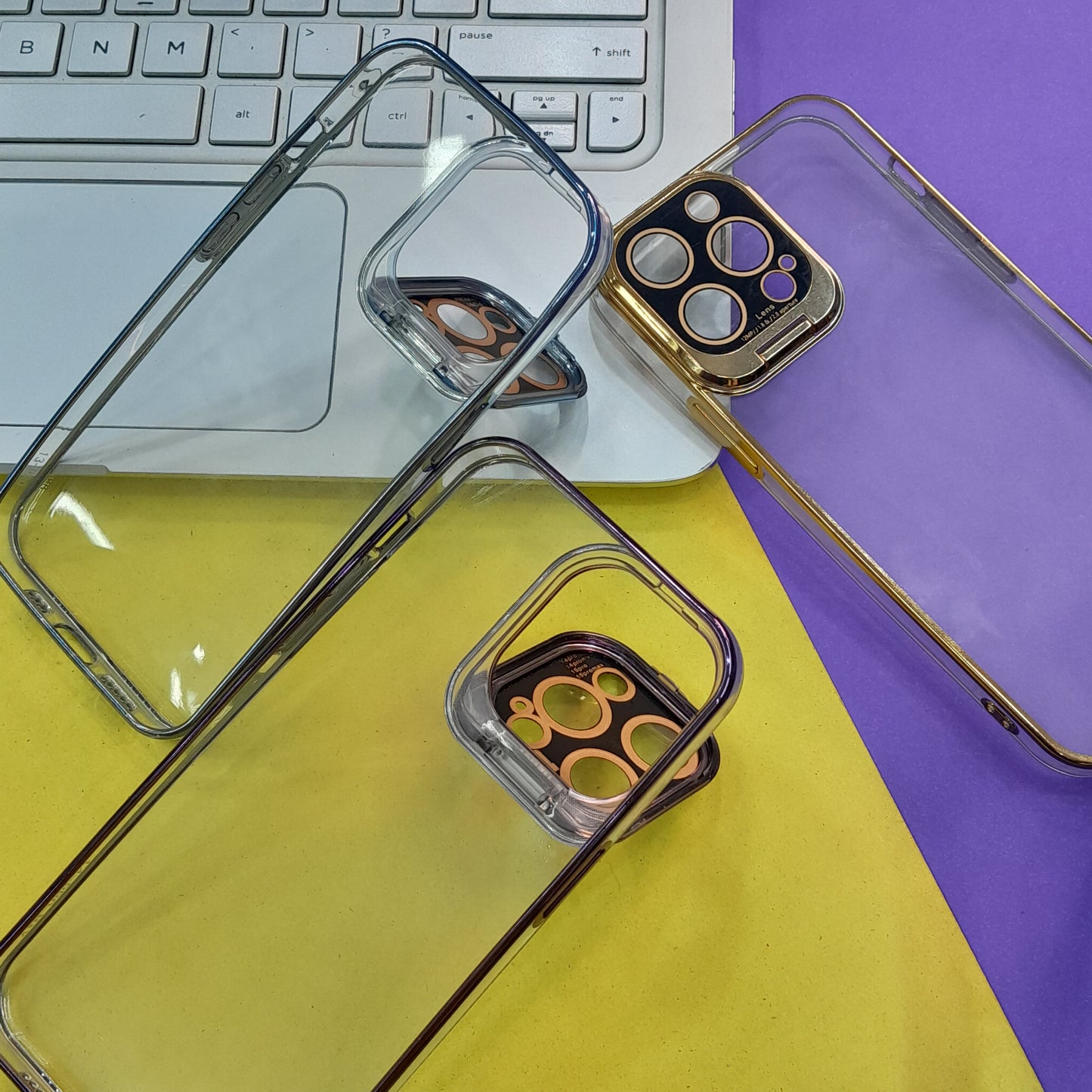 Window Clear Protective Phone Case with Enhanced Camera Guard