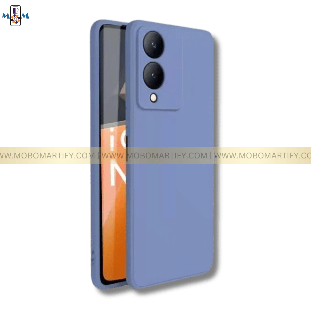 Soft TPU Original Liquid Silicone For Vivo Y17s Case