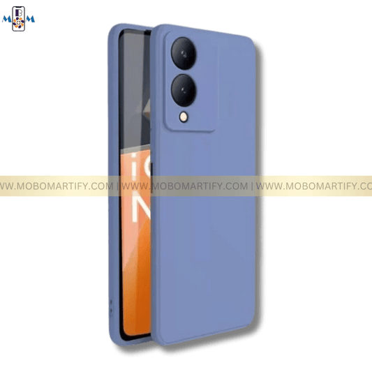 Soft TPU Original Liquid Silicone  For Vivo Y17s Case