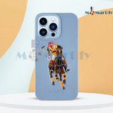 POLO Original Embroidery Case for iPhone 13 pro max Leather Phone Case