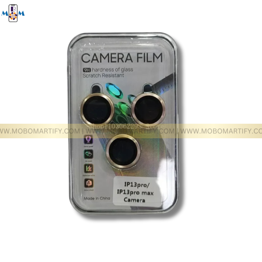 3 pcs of 3D Colourful Alloy Ring Camera Lens