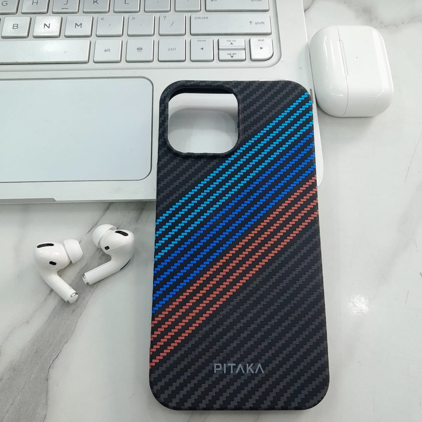 Pitaka Sunset Moonrise Military-Grade Protective Case for iPhone