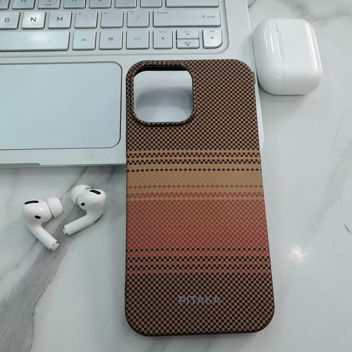 Pitaka Sunset Moonrise Military-Grade Protective Case for iPhone