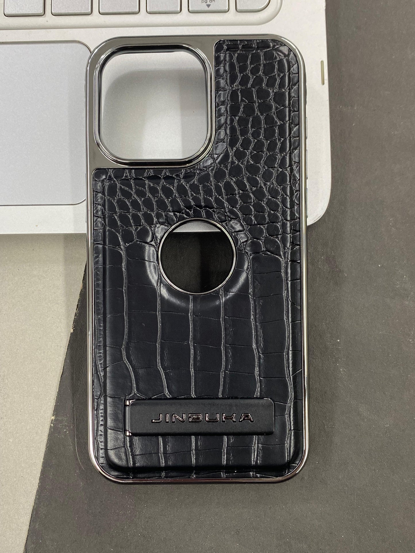 JINBURA Crystal Palace Case for iPhone 15 Pro Max