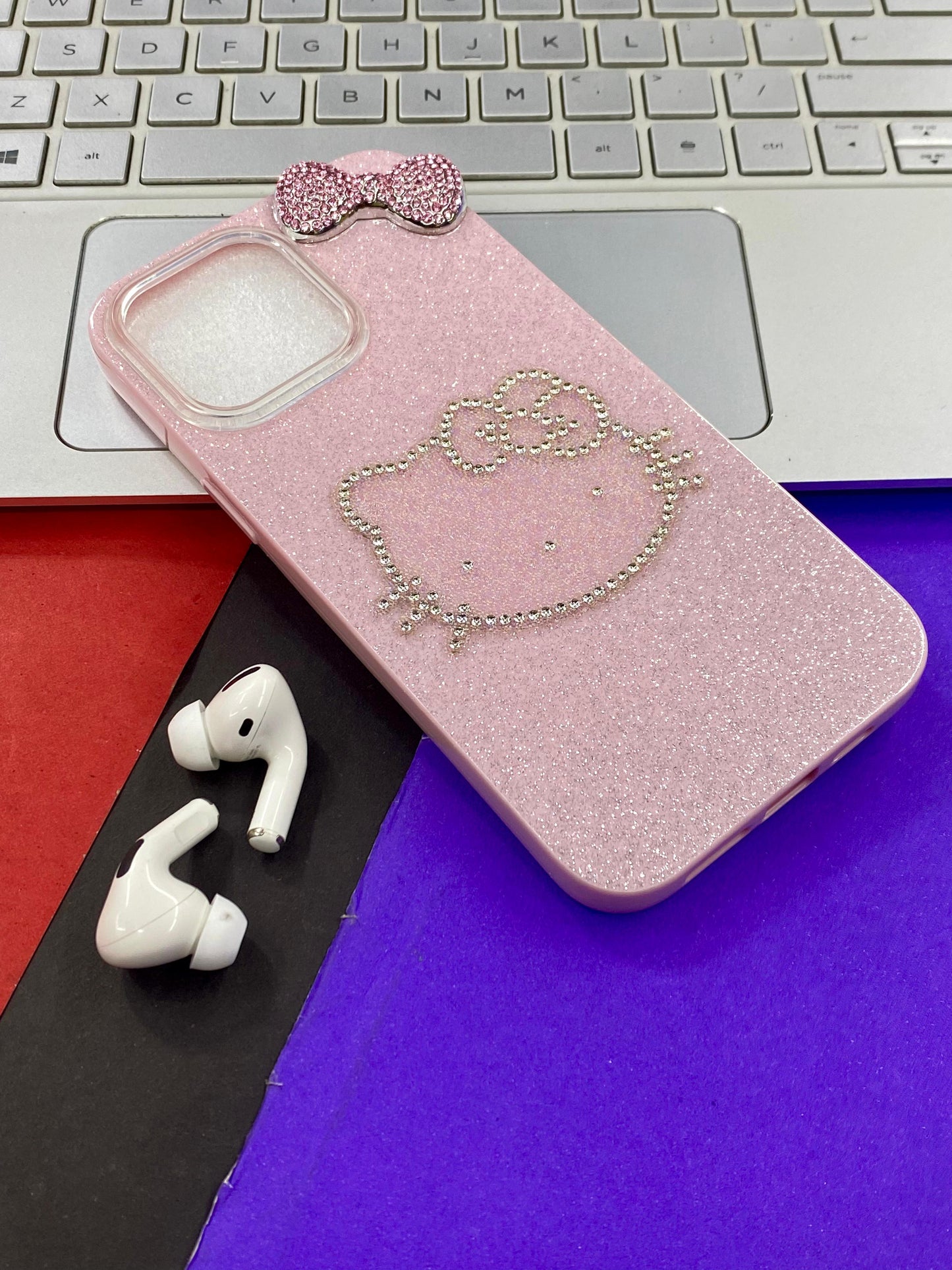 Hello Kitty design for i phone 7 plus to 16 pro max