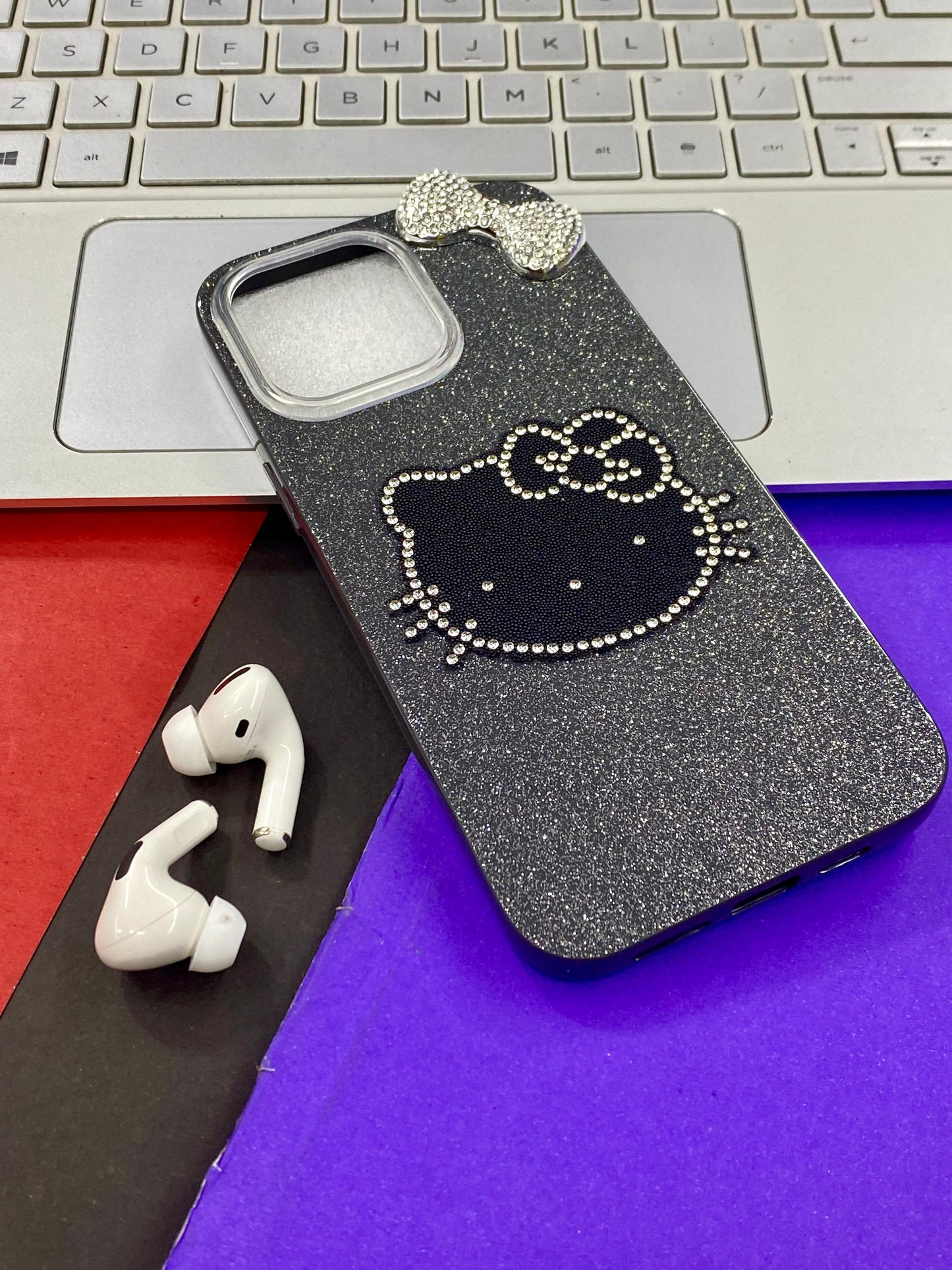 Hello Kitty design for i phone 7 plus to 16 pro max