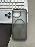 matte magnetic magsafe case with lens