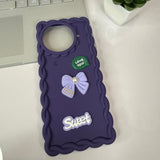 Tecno Series Silicon Flower Case