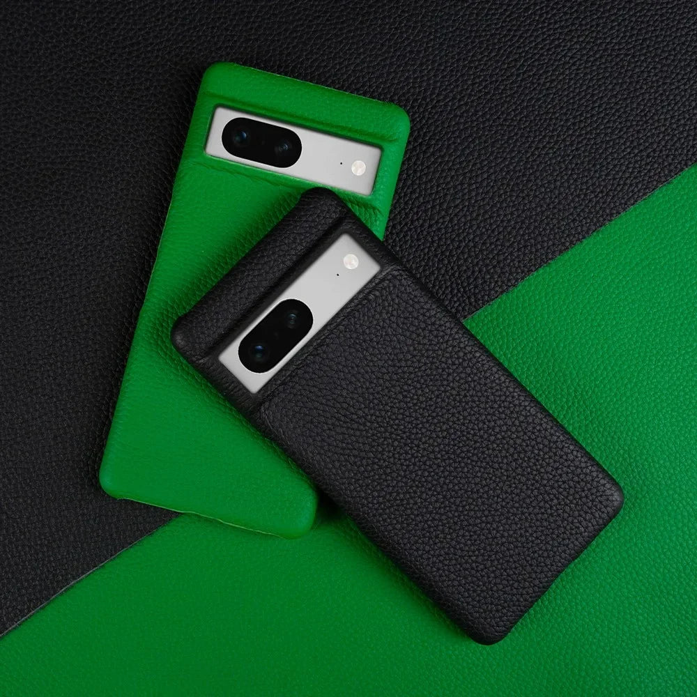 Luxury Genuine PU Leather Cases For Google Pixel 7Pro 8A 6Pro