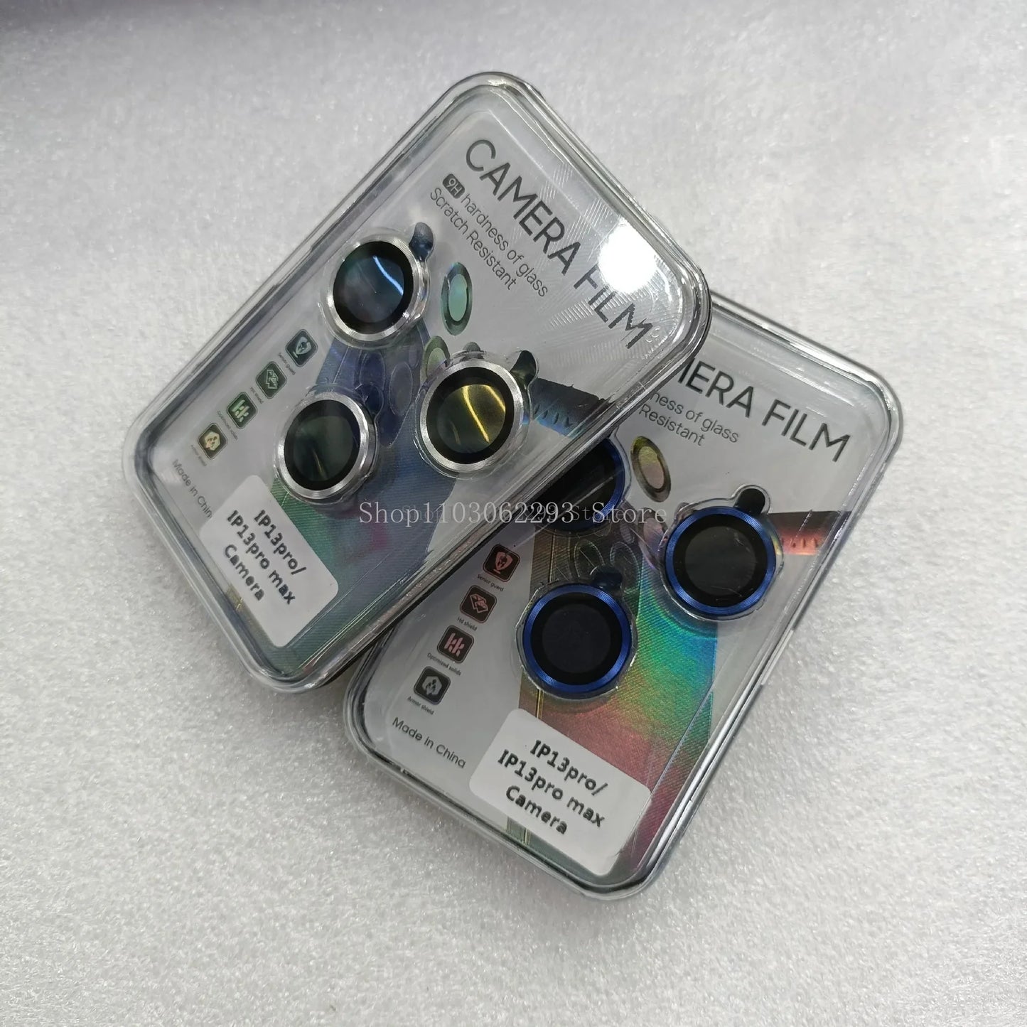 3 pcs of 3D Colourful Alloy Ring Camera Lens