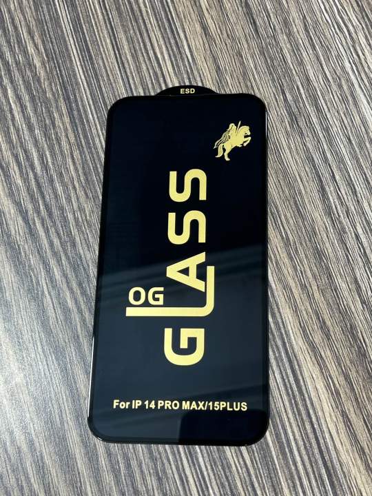 Premium OG Glass Screen Protector for Iphone 16 Pro Max Iphone 15 Pro Max Iphone 14 Pro max Iphone 13 Pro Max Iphone 12 Pro Max Iphone 11 Pro Max Iphone Xs Max Iphone Xr OG Tempered Glass Protector