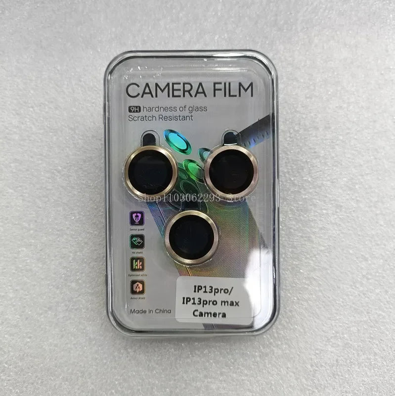 3 pcs of 3D Colourful Alloy Ring Camera Lens