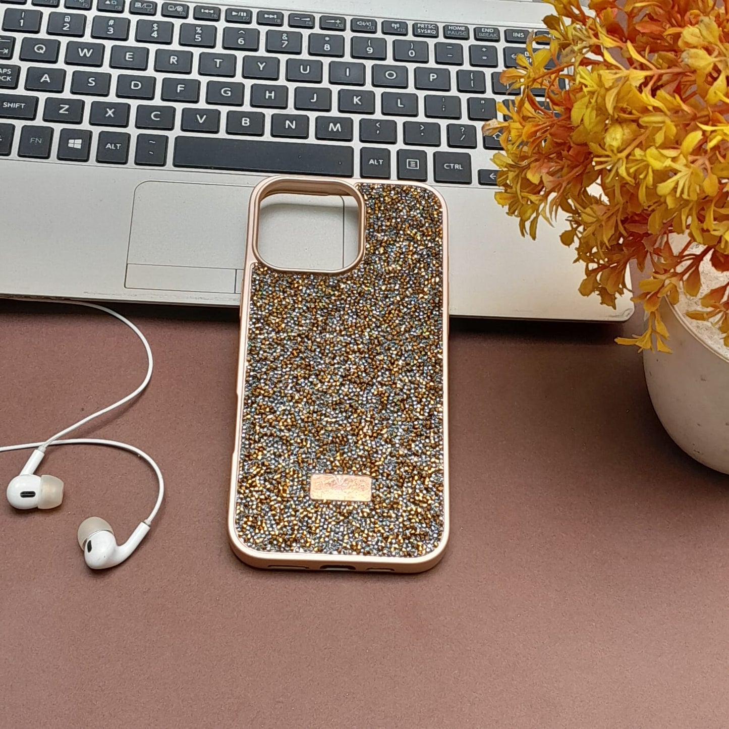 Swarovski Glitter Phone Case – Luxury Meets Protection