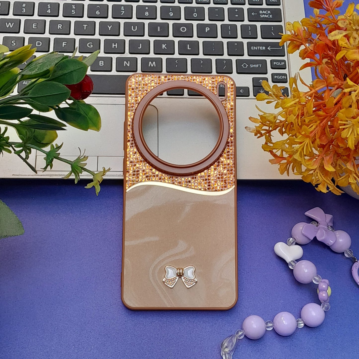 Shiny Glitter Bling Texture Soft fancy butterfly Case
