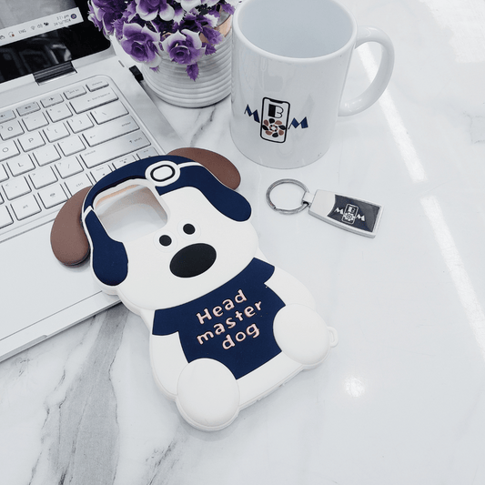 SOSO case For iPhone Pro Case, Popular, 3D, Interesting, Cartoon, Puppy, Silica Gel,