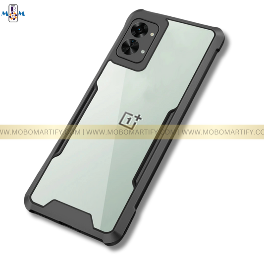 Clear Acrylic Heavy-Duty TPU Bumper Back Case