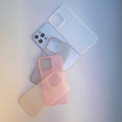 Ultra-Thin Matte iPhone Case – Sleek & Lightweight Protection