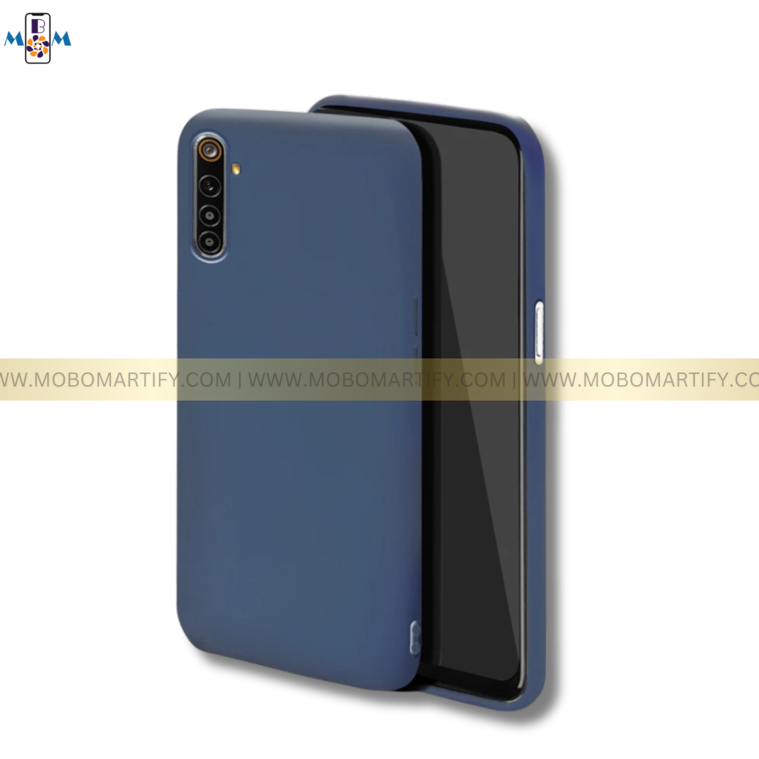 Liquid Silicone Matte Bumper Case For OPPO Realme 6 Pro Case