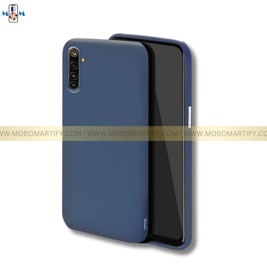 Liquid Silicone Matte Bumper Case For OPPO Realme 6 Pro Case