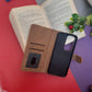 Premium Leather Flip Wallet Case – Elegant &amp; Functional Protection for OPPO