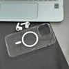 iPhone Series eouro magsafe pc MagSafe Clear Back Cover