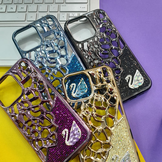 FANCY HEAT PROOF DUCK  Crystal Mosaic Phone Case
