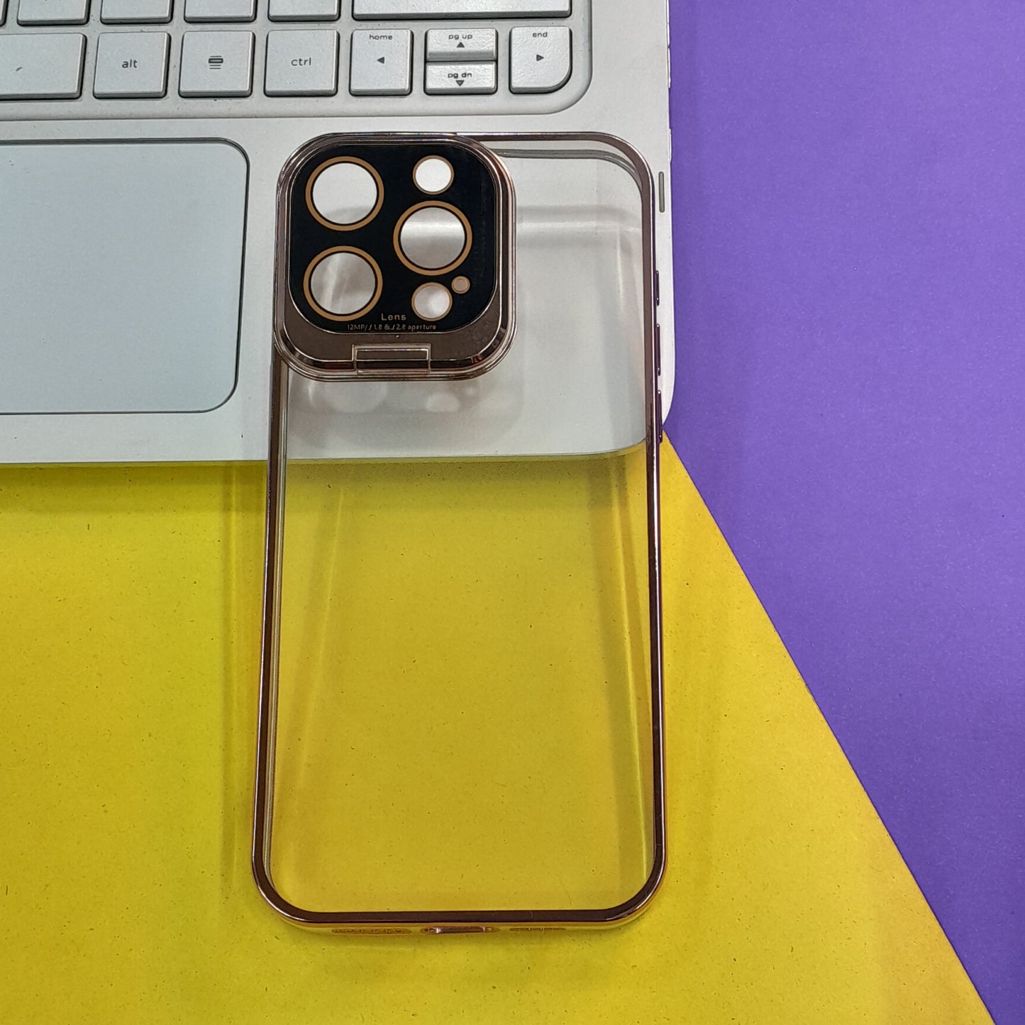Window Clear Protective Phone Case with Enhanced Camera Guard