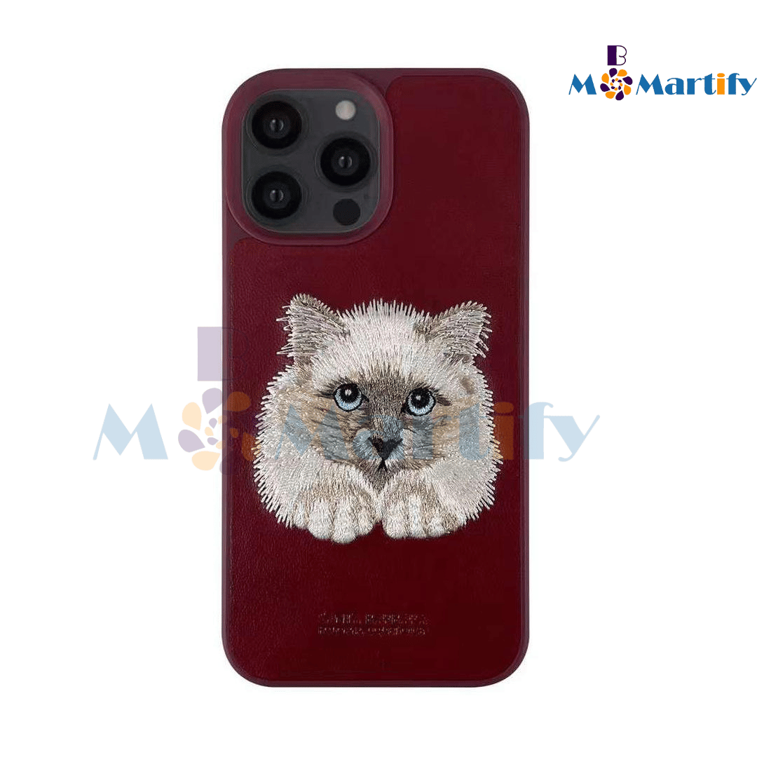 POLO Original Embroidery Case for iPhone 11 pro max Leather Phone Case