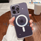 J-Case IC Magnetic Series – Original iPhone Max Transparent Case with MagSafe & Notification Support