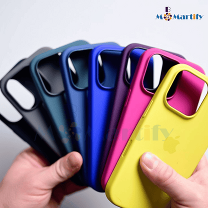 SILICON CASE INSIDE ANTI -SCRATCH MICROFIBER FOR IPHONE