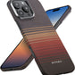Pitaka Sunset Moonrise Military-Grade Protective Case for iPhone