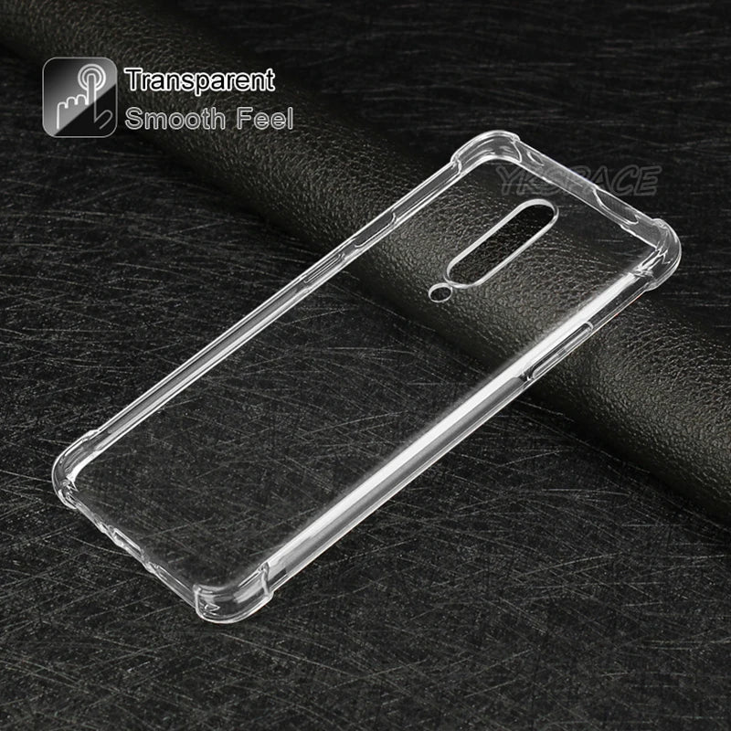 Airbag Shockproof Transparent Soft Silicone Case