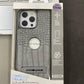 JINBURA Crystal Palace Case for iPhone 15 Pro Max