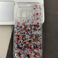 DFANS Design Floral Glitter Case for iPhone 16 Pro Max
