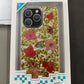 DFANS Design Floral Glitter Case for iPhone 16 Pro Max
