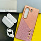 FANCY SIDE STONE CASE INFINX VIVO TECNO SAMSUNG OPPO