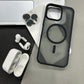 matte magnetic magsafe case with lens