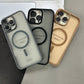 matte magnetic magsafe case with lens
