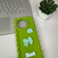 Tecno Series Silicon Flower Case