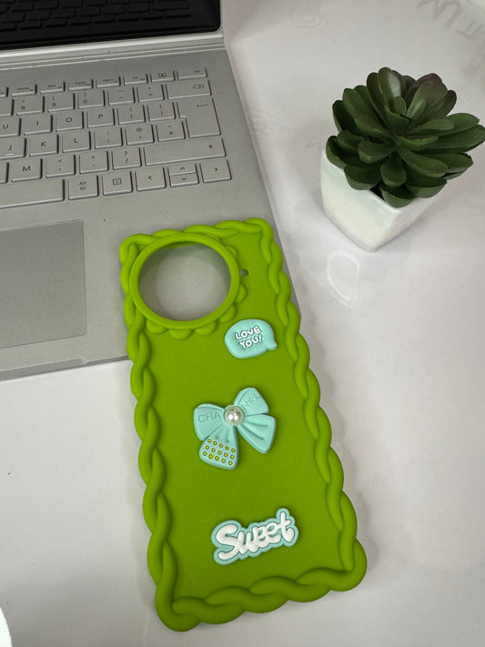 Infinix Series Silicon Flower Case