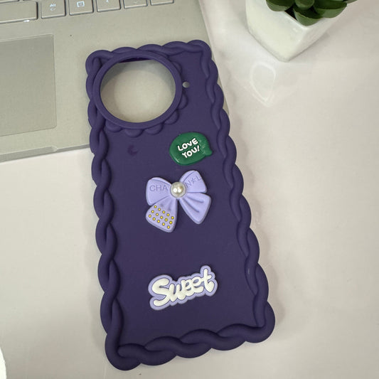 Infinix Series Silicon Flower Case