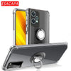 Transparent Magnetic Ring Stand Holder Case For OnePlus