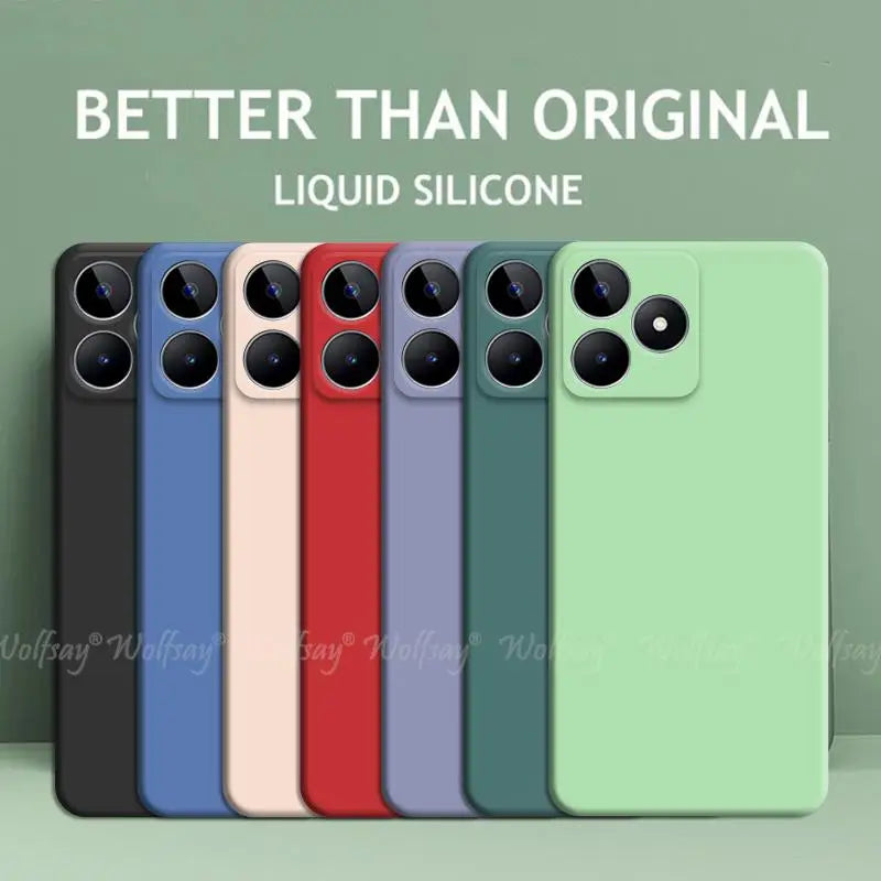 Liquid Silicone Rubber Protector For Realme C53 Case