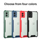 Clear Acrylic Heavy-Duty TPU Bumper Back Case